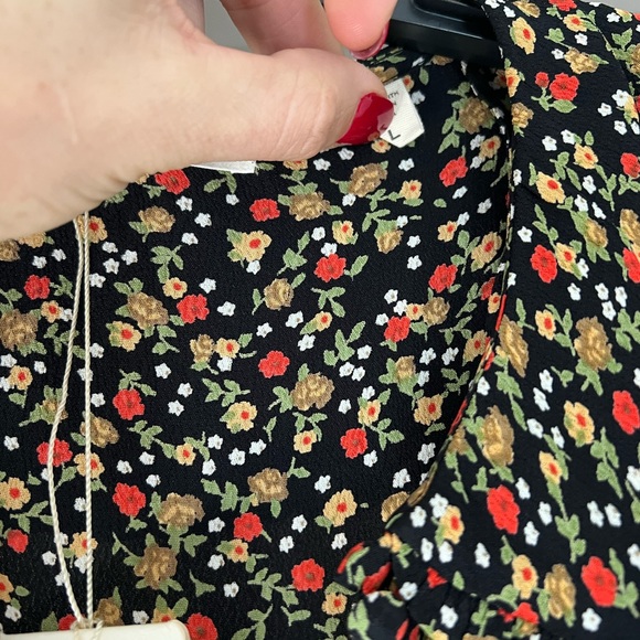 SOLD NWT Doen Camden Dress in Ink Montpellier Floral L - Picture 4 of 7